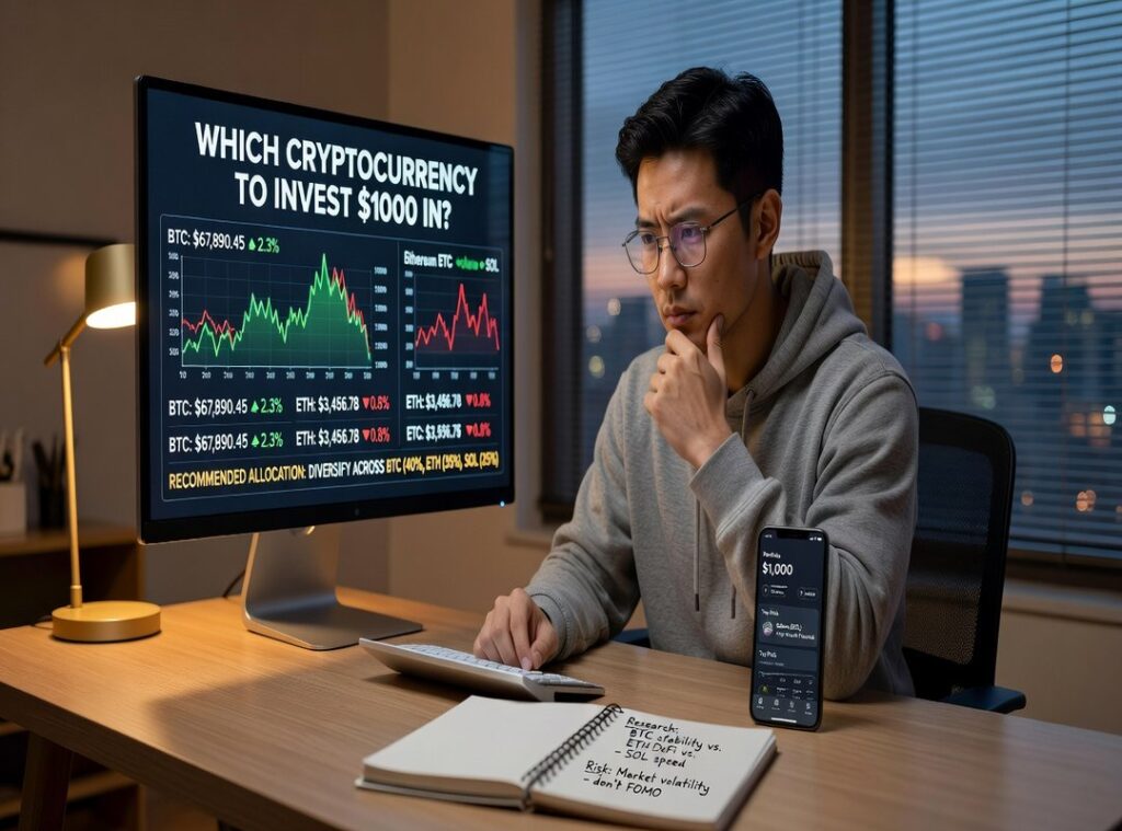 Which Crypto to Invest in with 1000 Dollars Gscryptopia